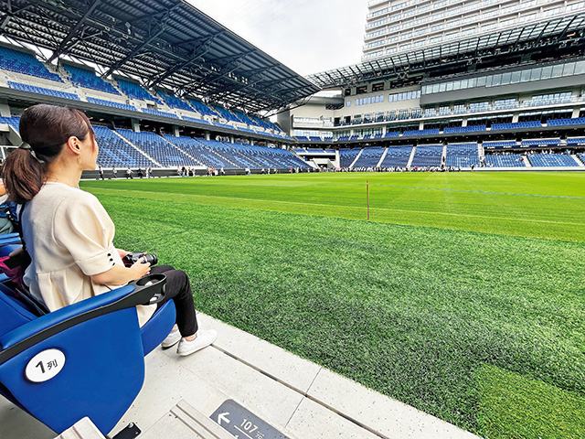 PEACE STADIUMの客席/長崎スタジアムシティ（長崎県/長崎市）