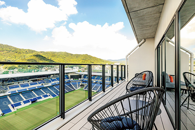 グランドデラックススタジアムビューツインルーム/STADIUM CITY HOTEL NAGASAKI（長崎県/長崎市）