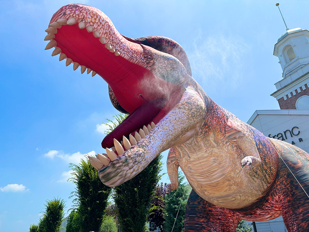 「巨大恐竜バルーン」/わくわくきっず王国(兵庫県/神戸市)