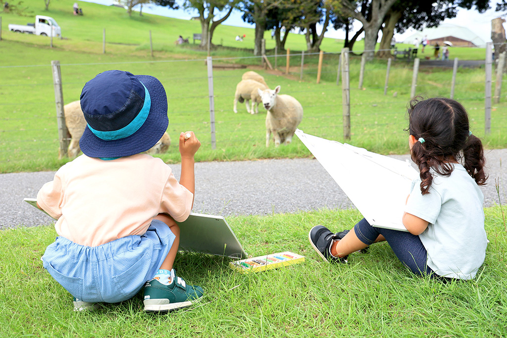 第24回　秋のこども写生大会/マザー牧場（千葉県/富津市）
