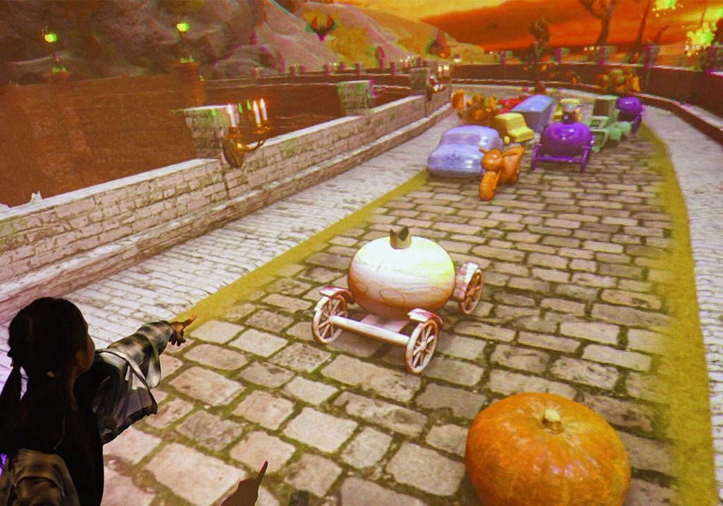 ハロウィン仕様のアトラクション/リトルプラネット ハロウィン2025