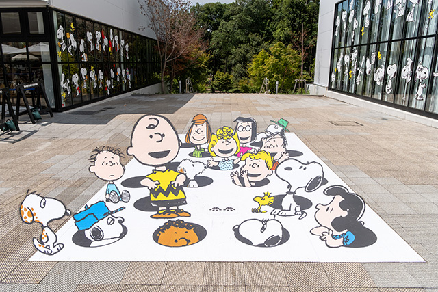 スヌーピー・トリックアート「PEANUTS GANG」/スヌーピーミュージアム（東京都/町田市）