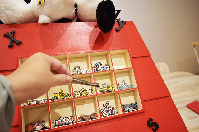 好きなワッペンをセレクト/スヌーピーミュージアム（東京都/町田市）