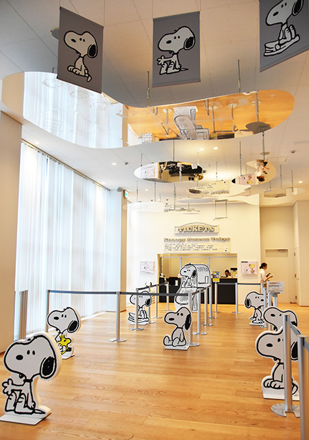 1階のスヌーピー・ロビー/スヌーピーミュージアム（東京都/町田市）
