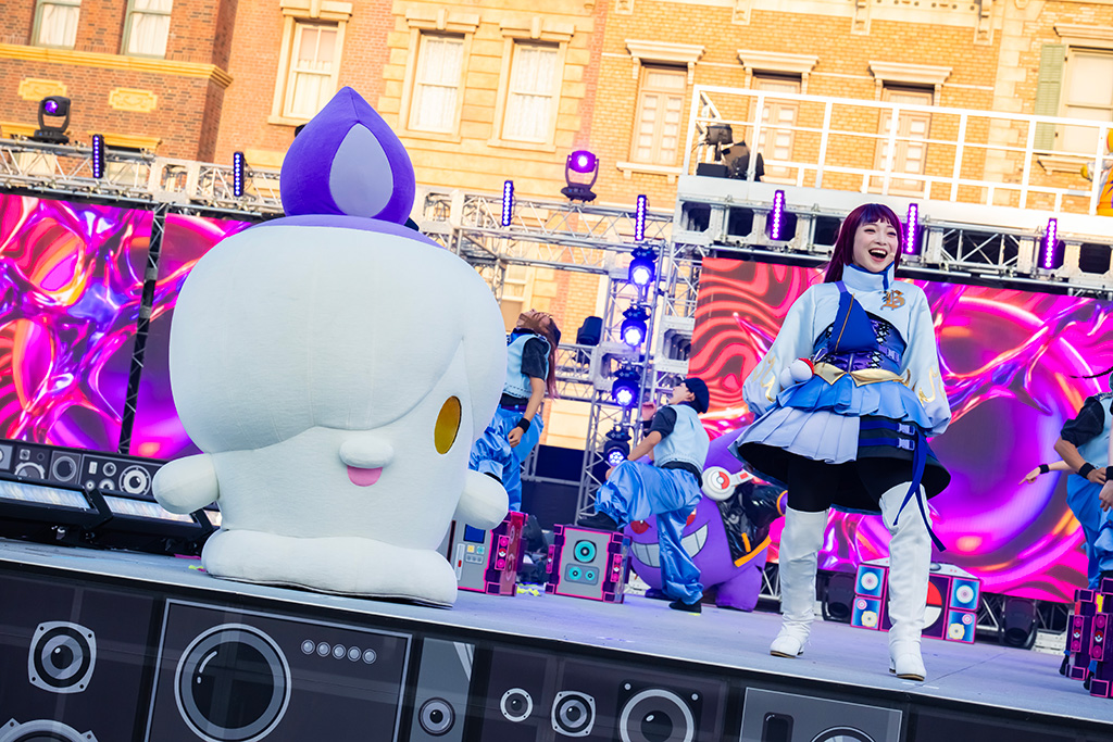 「ヒトモシ」│ポケモン・アンストッパブル・ハロウィーン・パーティ/ユニバーサル・スタジオ・ジャパン（大阪府/大阪市）