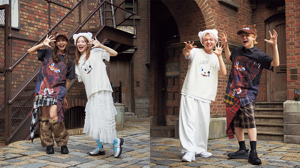 「ハミクマ」と「ハミクマソウル」のファッショングッズ│ハハハ！ ハロウィーン・パーティ/ユニバーサル・スタジオ・ジャパン（大阪府/大阪市）