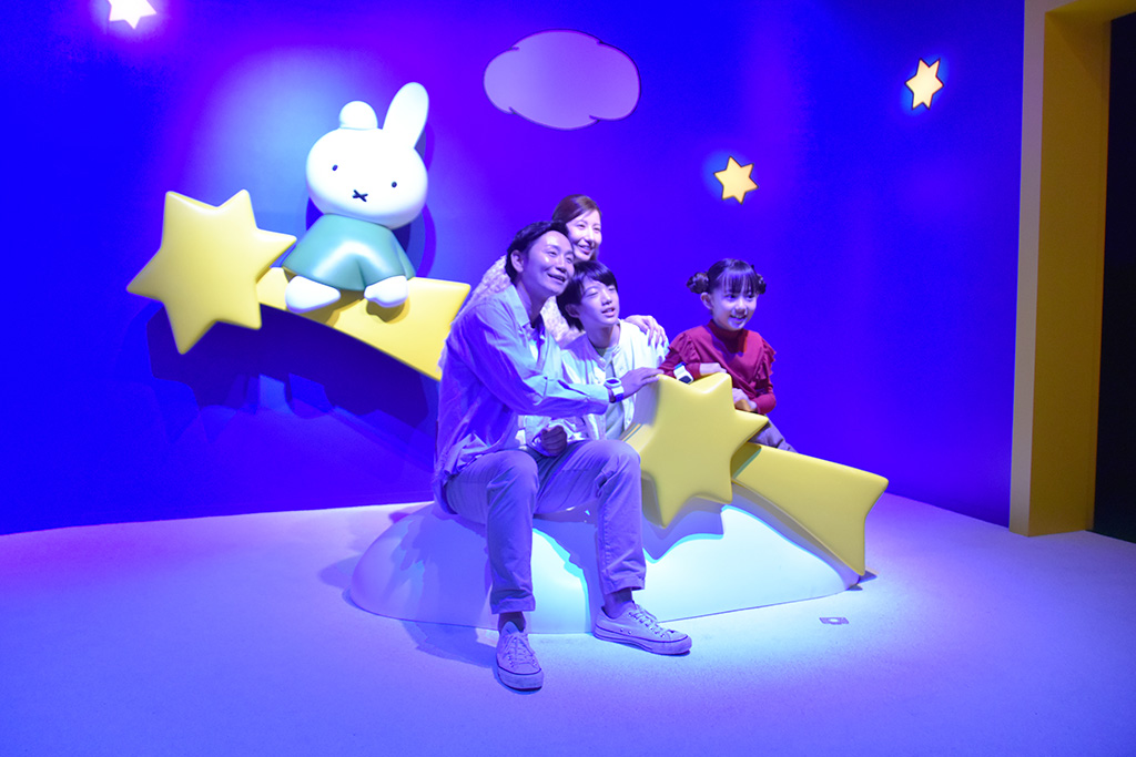 流れ星にのったミッフィーのフォトスポット/ハウステンボス(長崎県/佐世保市)