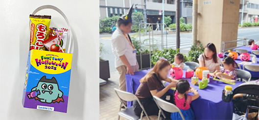 イベントオリジナルのキャンディBOX作り/Sunshine City FUN！ FUN！ Halloween（東京都/豊島区）