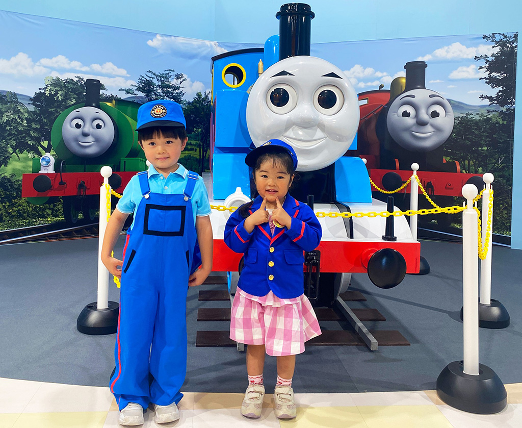 記念撮影ができるフォトスポット/きかんしゃトーマスとなかまたち STEAMアドベンチャー ~今日からキミもエンジニア~(兵庫県/加東市)