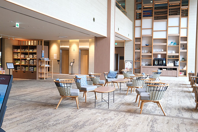 ロビー│子連れ宿泊レポ/亀の井ホテル 鴨川(千葉県/鴨川市)