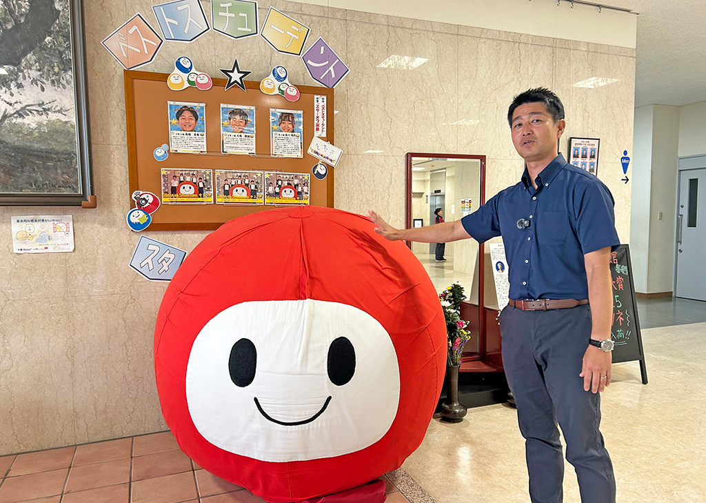 学校マスコットキャラクター「おかげさまくん」/淑徳巣鴨中学校（東京都/豊島区）