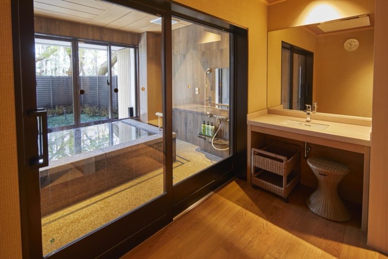 貸切風呂│子連れ宿泊レポ/亀の井ホテル 鴨川(千葉県/鴨川市)