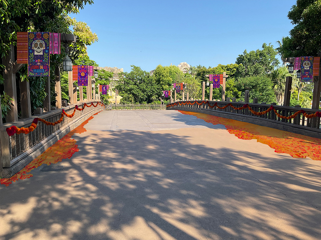 『リメンバー・ミー』の世界をテーマにした「ラソス・デ・ラ・ファミリア」/東京ディズニーシー（千葉県/浦安市）