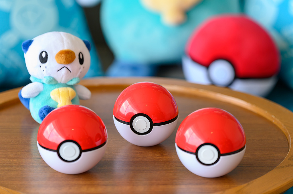 客室内に隠された３個の「モンスターボール」/NEMU RESORT（三重県/志摩市）