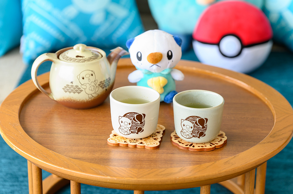 四日市萬古焼の急須ポットやお湯呑/NEMU RESORT（三重県/志摩市）