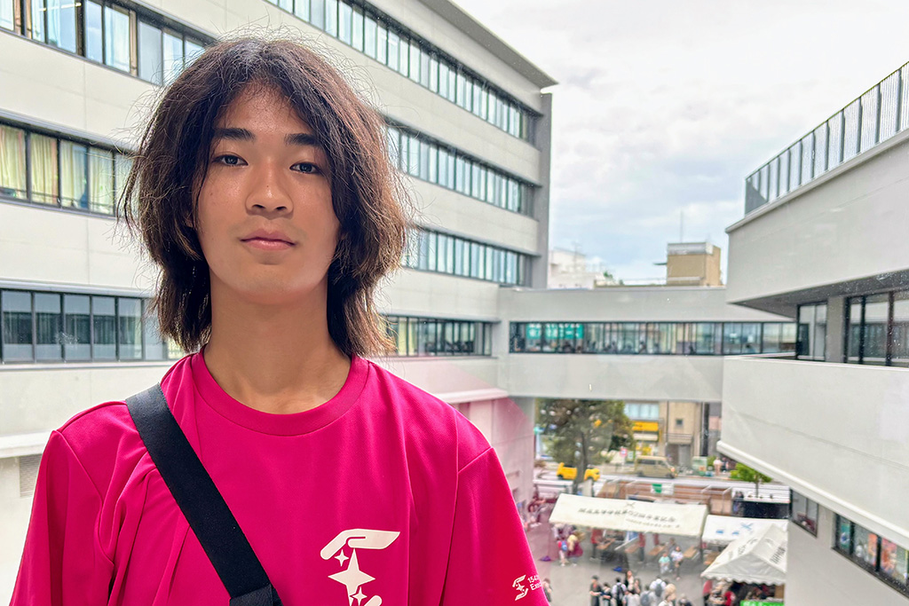 「開成祭」：154th開成祭　文化祭準備委員長の岡田さん/開成中学（東京都/荒川区）