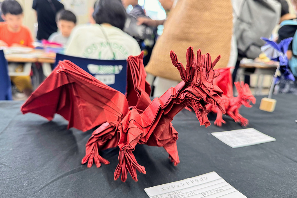 「開成祭」：折り紙研究部による作品/開成中学（東京都/荒川区）
