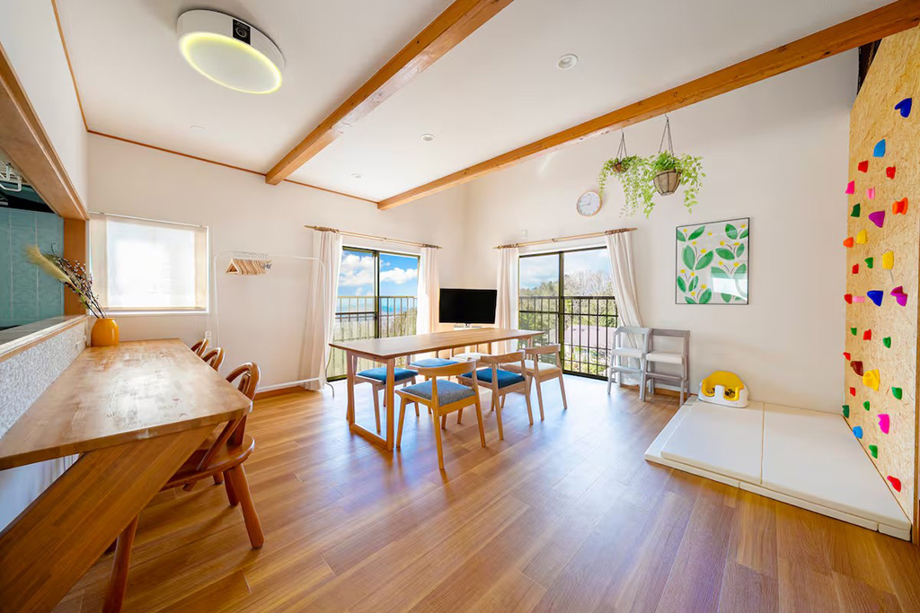 静岡県伊豆の国市のまるまる貸切の一軒家<伊豆おやこ宿 そらとかぜ>