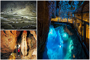 日本三大鍾乳洞とはどこ?「龍泉洞(岩手県)」「秋芳洞(山口県)」「龍河洞(高知県)」の見どころやアクセスをご紹介!中学受験対策にも