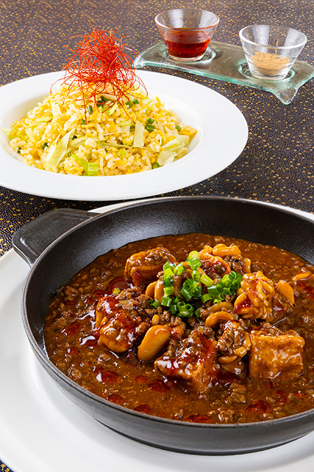 シルクロードガーデン_鱈白子の麻婆炒飯/東京ディズニーシー・ホテルミラコスタ(千葉県/舞浜市)