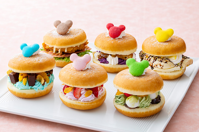 4チックタック・ダイナー_ドーナツサンド/ディズニーアンバサダーホテル(千葉県/舞浜市)