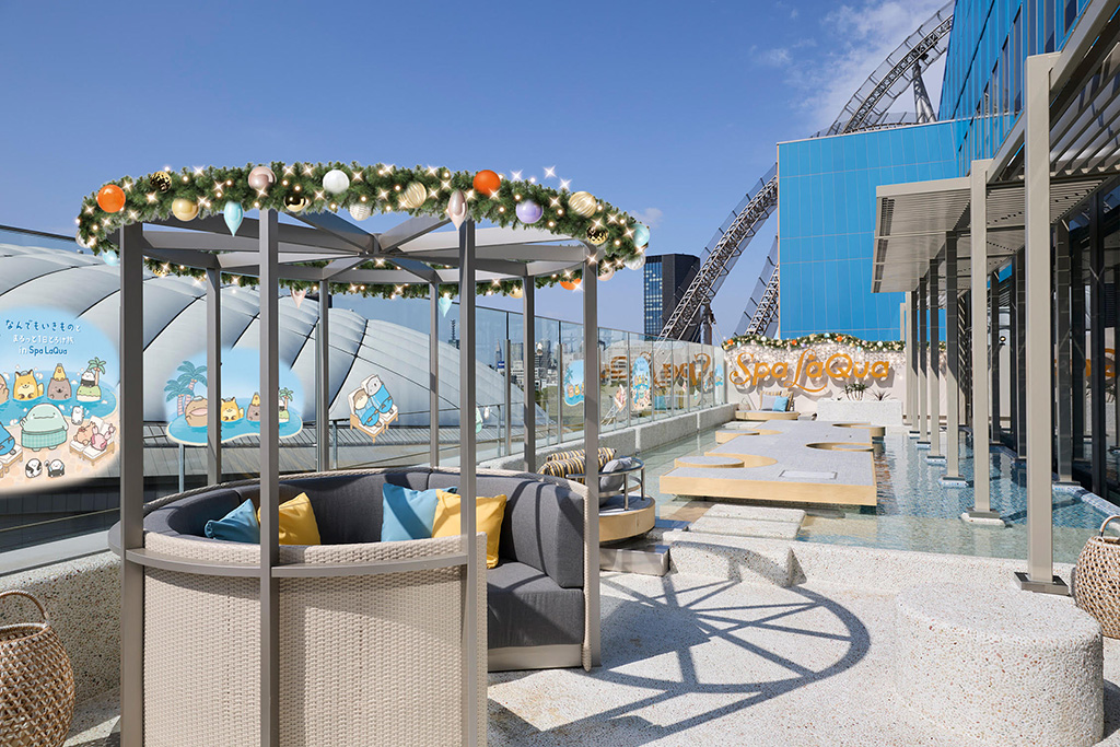 クリスマス装飾/なんでもいきものとまるっと1日とろけ旅 in Spa LaQua(東京都/文京区)