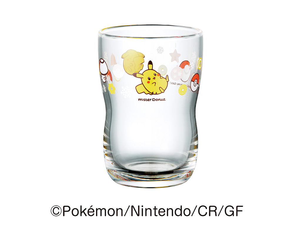 タマゲた！冬のポケモン キャンペーン│つよいこグラス（大）/ミスタードーナツ
