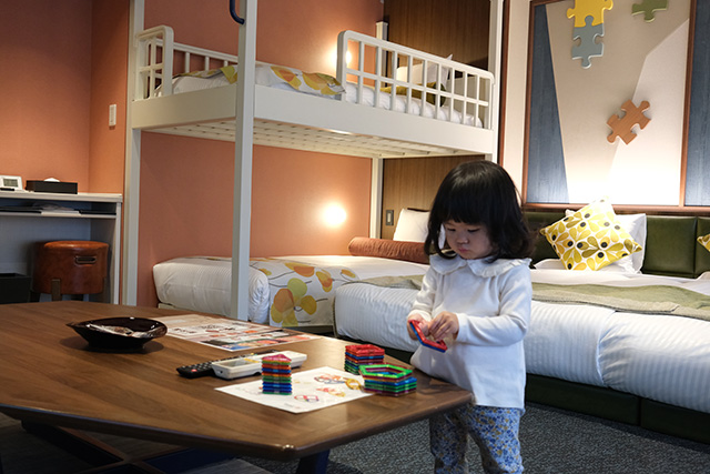キッズデラックスルーム│宿泊レポ/蓼科グランドホテル滝の湯（長野県/茅野市）