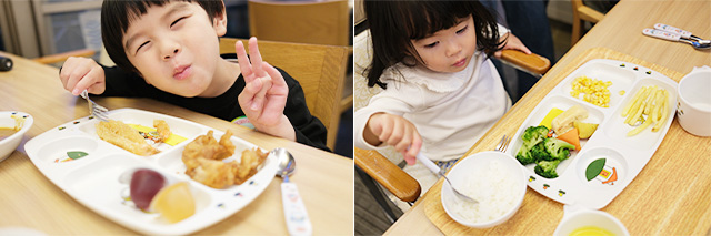 夕食の様子│宿泊レポ/蓼科グランドホテル滝の湯（長野県/茅野市）