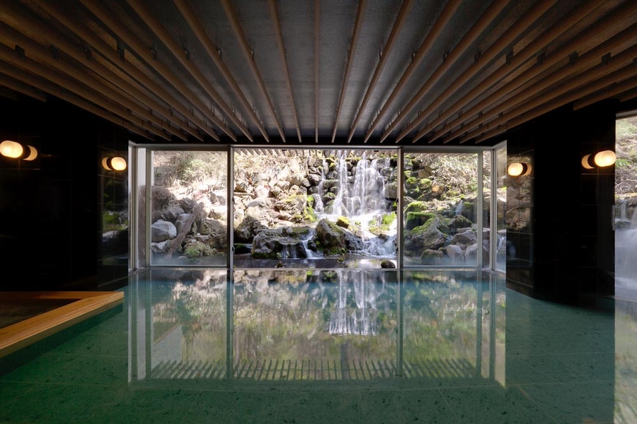 大浴場│宿泊レポ/蓼科グランドホテル滝の湯（長野県/茅野市）