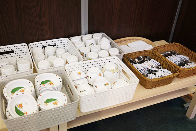 子ども用食器│宿泊レポ/蓼科グランドホテル滝の湯（長野県/茅野市）