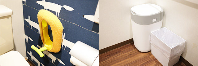 おむつ用ゴミ箱・子ども用便座│宿泊レポ/蓼科グランドホテル滝の湯（長野県/茅野市）