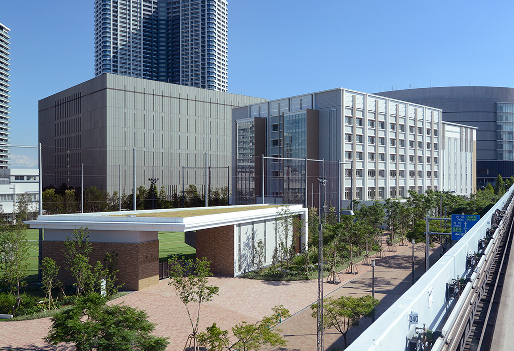 芝浦工大附属中学校の外観(東京都/江東区)