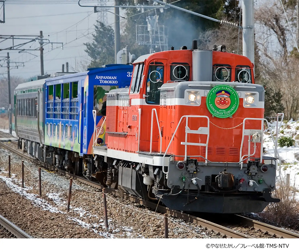 「アンパンマントロッコにのろう！」/アンパンマン列車25周年記念パネル展（埼玉県/さいたま市）