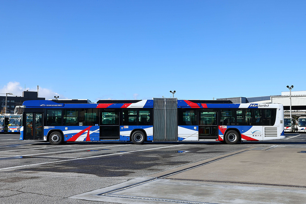 臨港バス最新モビリティ大集合/かわさきのりものフェスタ ~第2回あつまれのりものマスターズ~(神奈川県/川崎市)