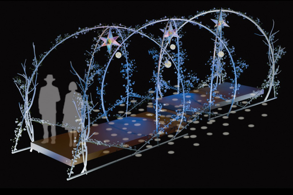 「星屑のトンネル」/スターダスト・アイスリンク(長野県/軽井沢町)
