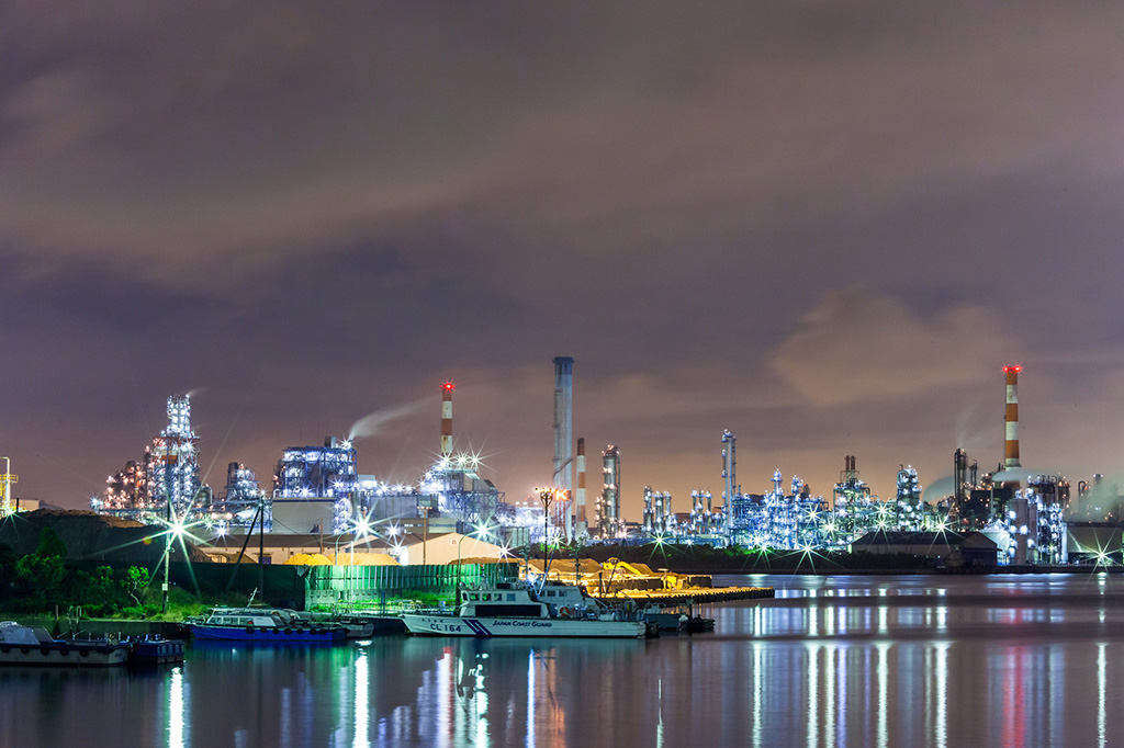 川崎の工場夜景