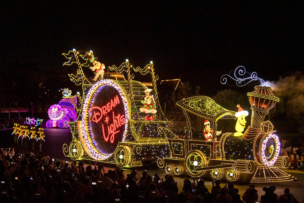 「東京ディズニーランド・エレクトリカルパレード・ドリームライツ」/東京ディズニーランド(千葉県/舞浜市)