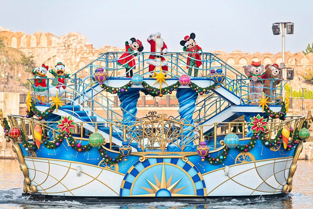 「ディズニー・クリスマス・グリーティング」/東京ディズニーシー(千葉県/舞浜市)