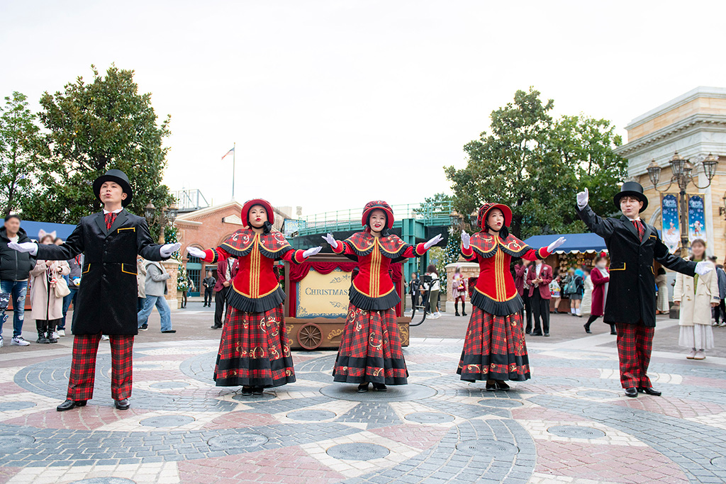 「クリスマスキャロラーズ」/東京ディズニーシー(千葉県/舞浜市)