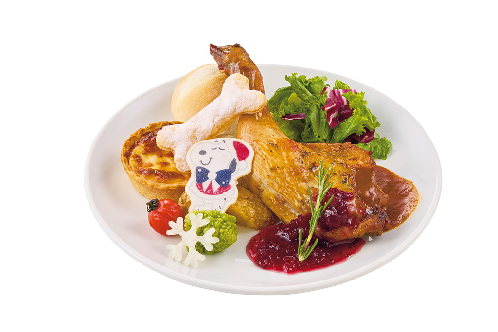 ローストチキン ~デミグラス&ベリーソース~/USJ(大阪府/大阪市)