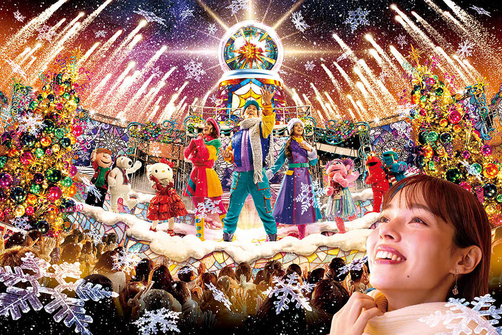 クリスマス・ナイト・ショー「ライト・アップ・ザ・ナイト ~クリスマス・セレブレーション~」/USJ(大阪府/大阪市)