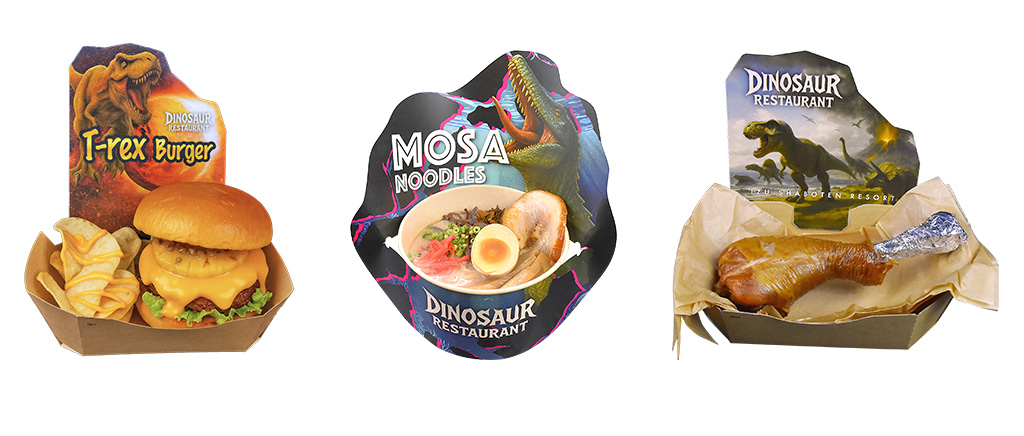 バラエティ豊かなメニュー/DINOSAUR RESTAURANT（ダイナソー レストラン）（静岡県/伊東市）