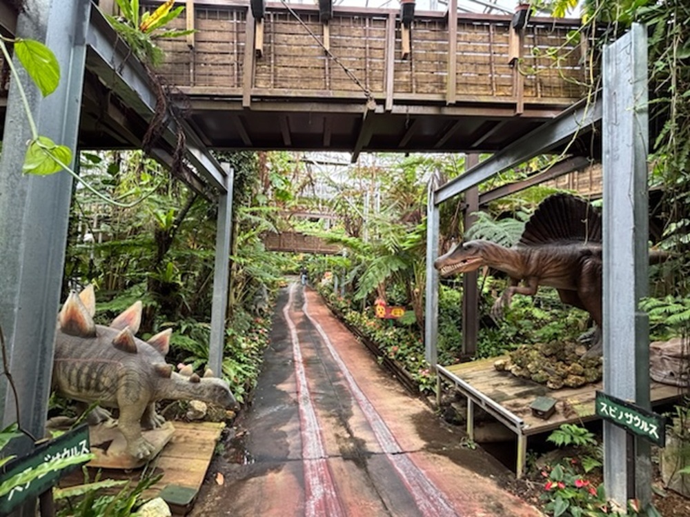 ダイナソーアドベンチャーツアー①/ナゴパイナップルパーク(沖縄県/名護市)