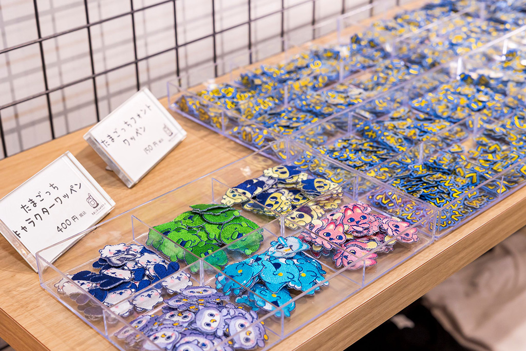 キャラクターワッペン/たまごっち公式ショップ『たまごっち ふぁくとり～！』（東京都/渋谷区）