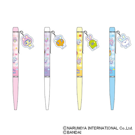 MEZZO PIANO with TAMAGOTCHI チャームつきボールペン（4種）　/たまごっち公式ショップ『たまごっち ふぁくとり～！』（東京都/渋谷区）