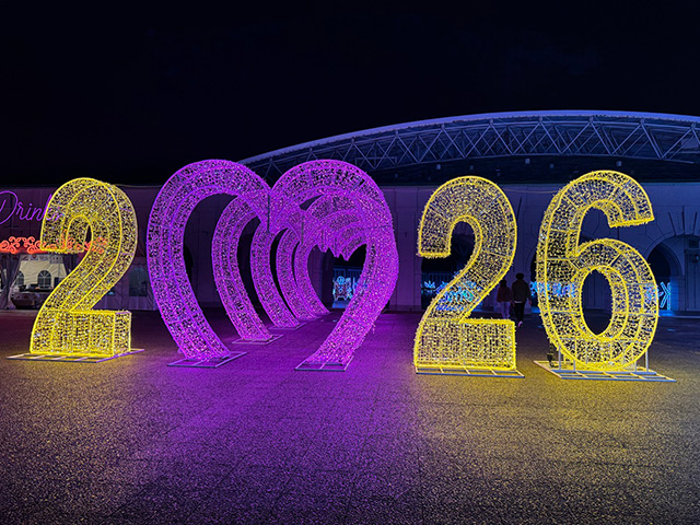 神戸イルミナージュ:かわいいフォトスポット/道の駅 神戸フルーツ・フラワーパーク大沢(兵庫県/神戸市)