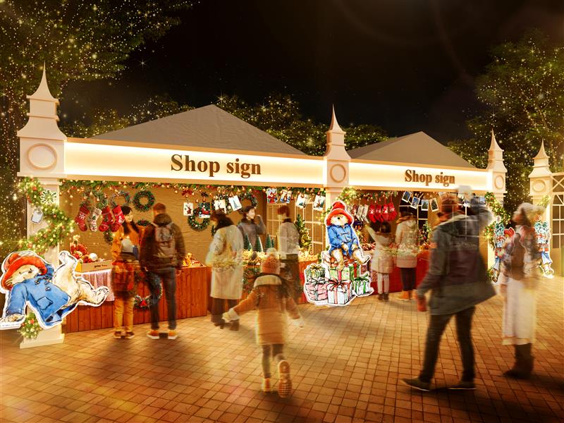 「日本橋クリスマスマーケット」/パディントン™の日本橋大冒険(東京都/中央区)