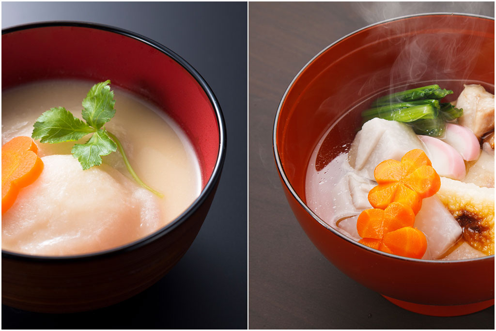 すましと味噌（イメージ）