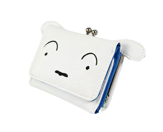 「コンパクト財布シロ」/ニジゲンノモリ　クレヨンしんちゃんアドベンチャーパーク（兵庫県/淡路市）